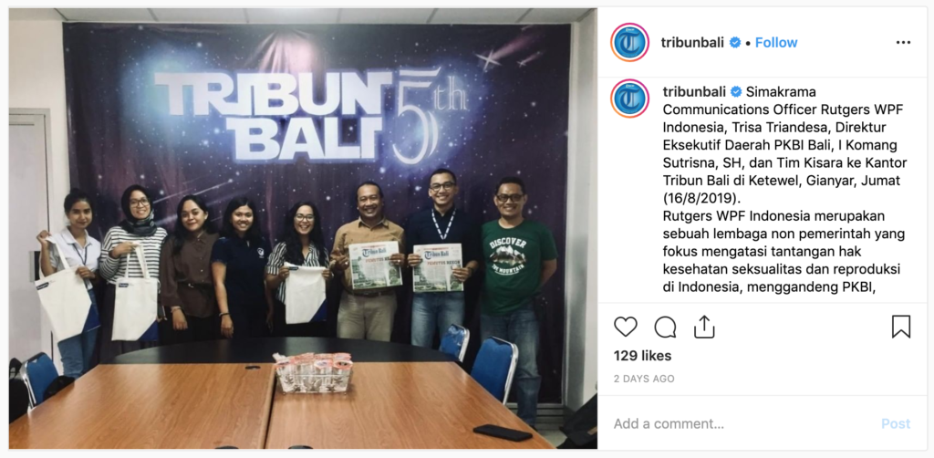 Instagram Tribun Bali - Gemilang Sehat