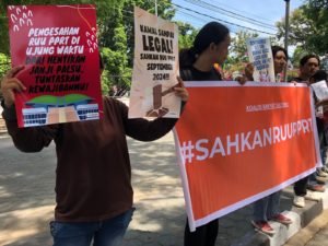 Koalisi Rakyat Sulteng Desak Segera Sahkan RUU PPRT